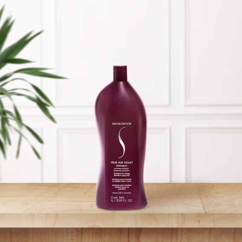 Kit Senscience True Hue Violet Salon (3 produtos)