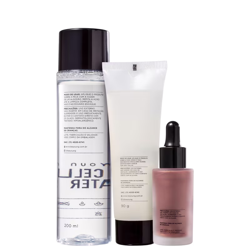 Kit BEYOUNG Rejuvenescedor Rose (3 produtos)