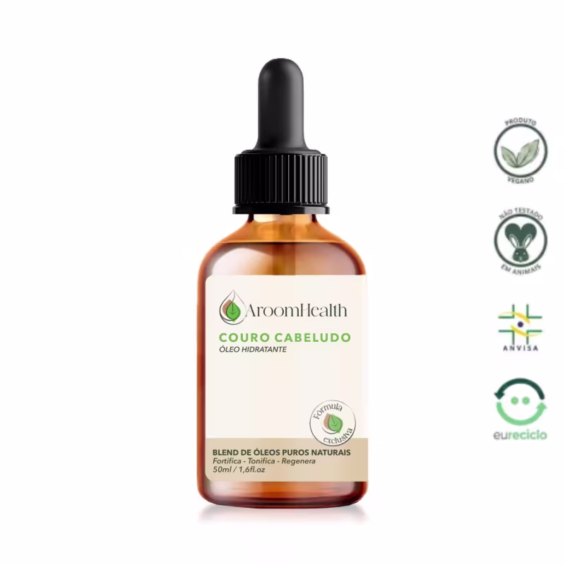 Blend de Óleos Capilares para Couro Cabeludo 50 ml Fórmula Exclusiva