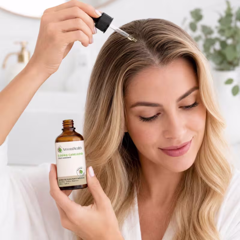 Blend de Óleos Capilares para Couro Cabeludo 50 ml Fórmula Exclusiva