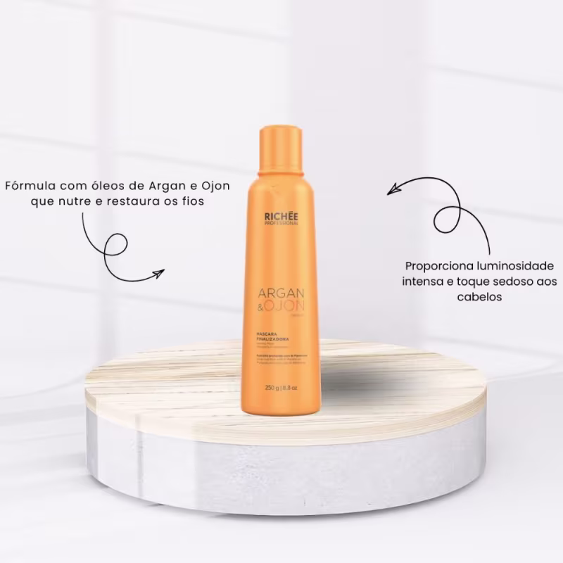 Richée Argan e Ojon Kit 3 Finalizadora Máscara 250ml