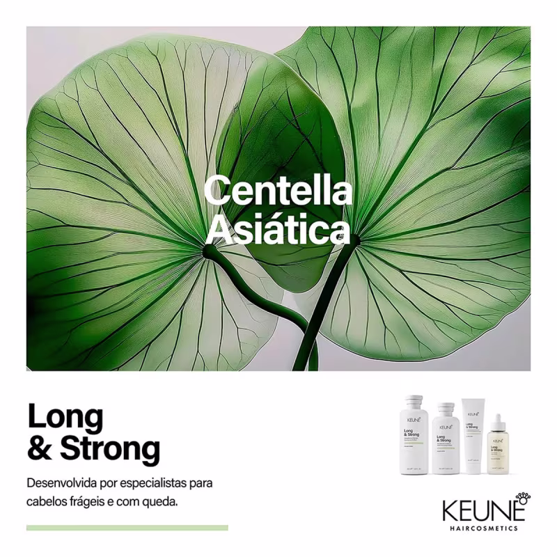 Kit Keune Long & Strong - Fortalecimento e Crescimento (2 produtos)