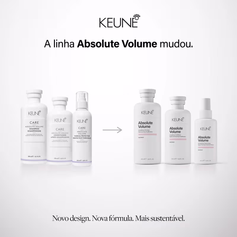 Kit Keune Absolute Volume - Rotina Completa de Volume (3 produtos)
