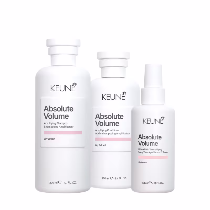 Kit Keune Absolute Volume - Rotina Completa de Volume (3 produtos)