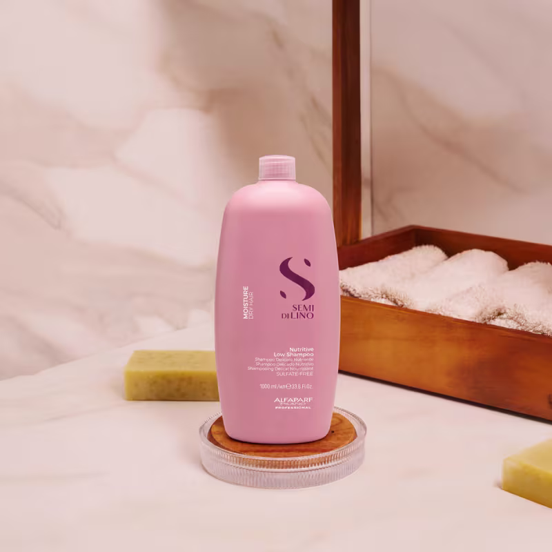 Kit Alfaparf Semi di Lino Moisture Nutritive - Nutrição e Maciez (2 produtos)