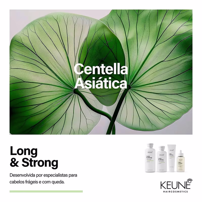 Kit Keune Long & Strong - Limpeza Fortalecedora (2 Produtos)