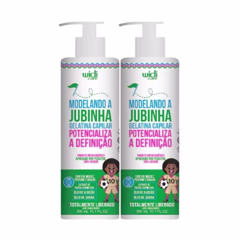 Widi Care Modelando A Jubinha Kit 2 Gelatina Capilar 300g