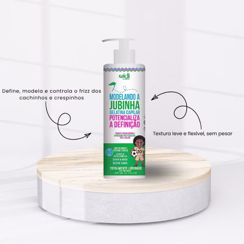 Widi Care Modelando A Jubinha Kit 2 Gelatina Capilar 300g
