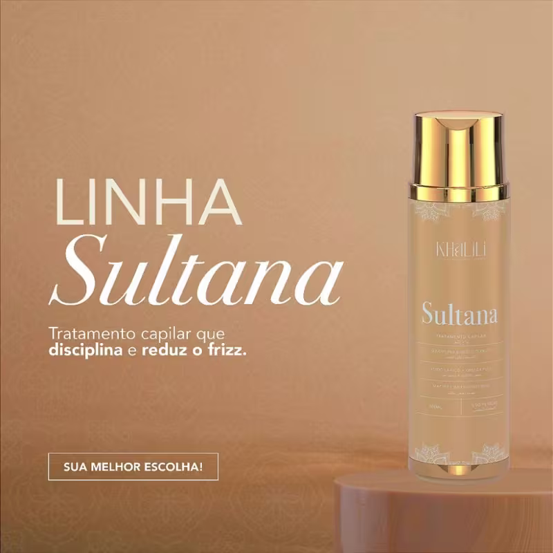 Tratamento Capilar Sultana 300ml | Khalili For Woman