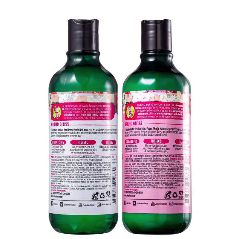Kit Salon Line Maria Natureza Festival das Flores Duo (2 Produtos)