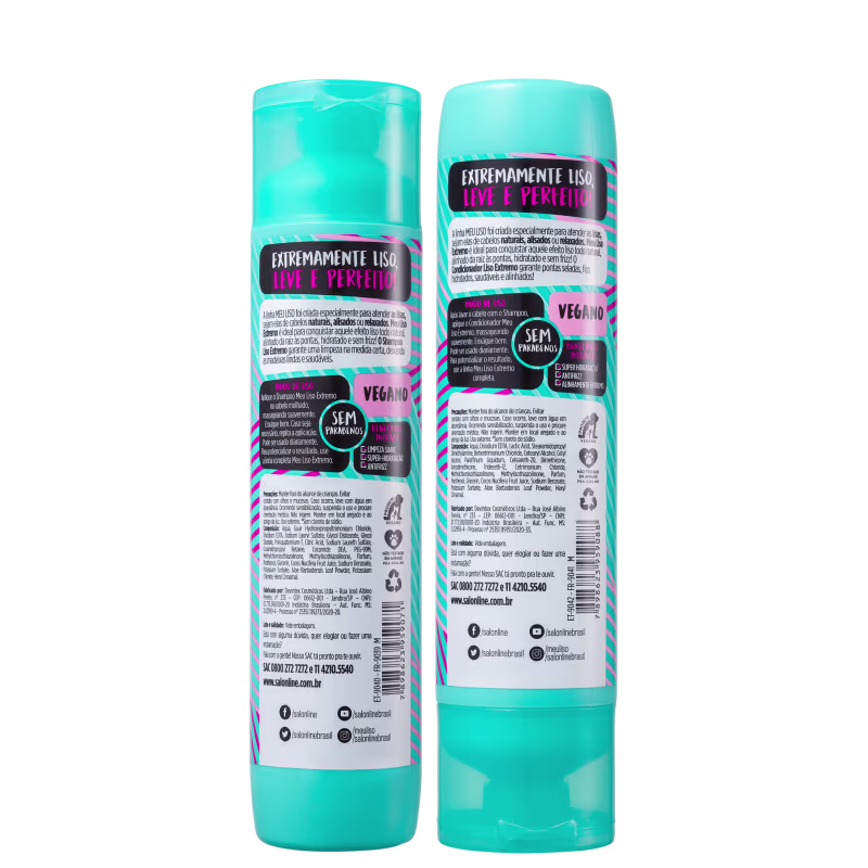 Kit Salon Line Meu Liso Extremo Duo (2 Produtos)