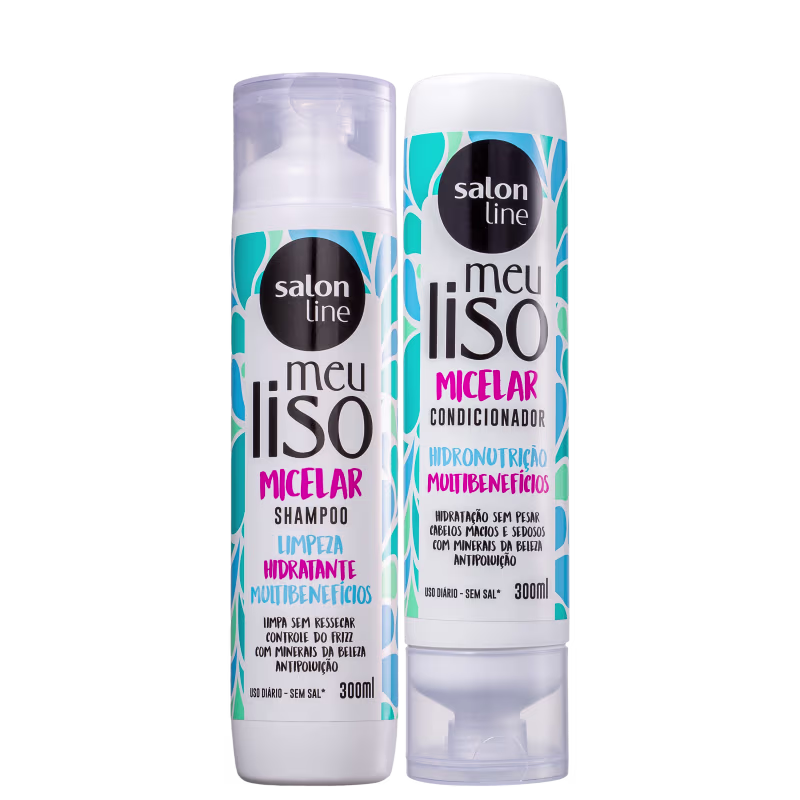 Kit Salon Line Meu Liso Micelar Duo (2 Produtos)