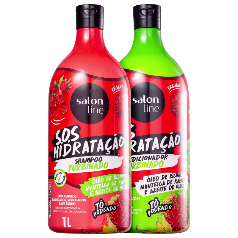 Kit Salon Line S.O.S Hidratação Turbinada Salon Duo (2 Produtos)