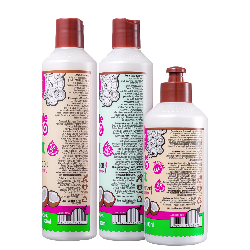 Kit Salon Line #Todecacho Coco Trio (3 Produtos)