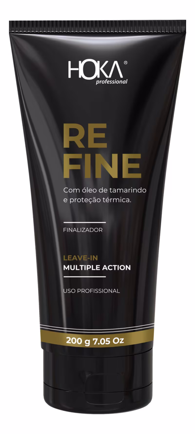 Máscara Toque De Verniz 470g + Leave-in Refine Multiple Action 200g + Óleo De Argan 30ml Hoka