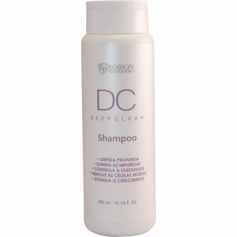 Shampoo Deep Clean 300ml Tratamento Detox Robson Peluquero