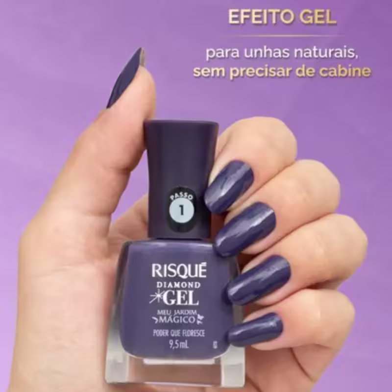 Esmalte Risqué Diamond Poder Que Floresce 9,5ml