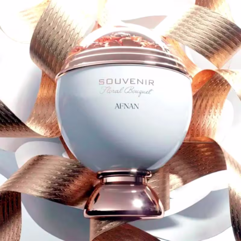 Kit Feminino Souvenir Floral Bouquet de Afnan Eau De Parfum 100ml.