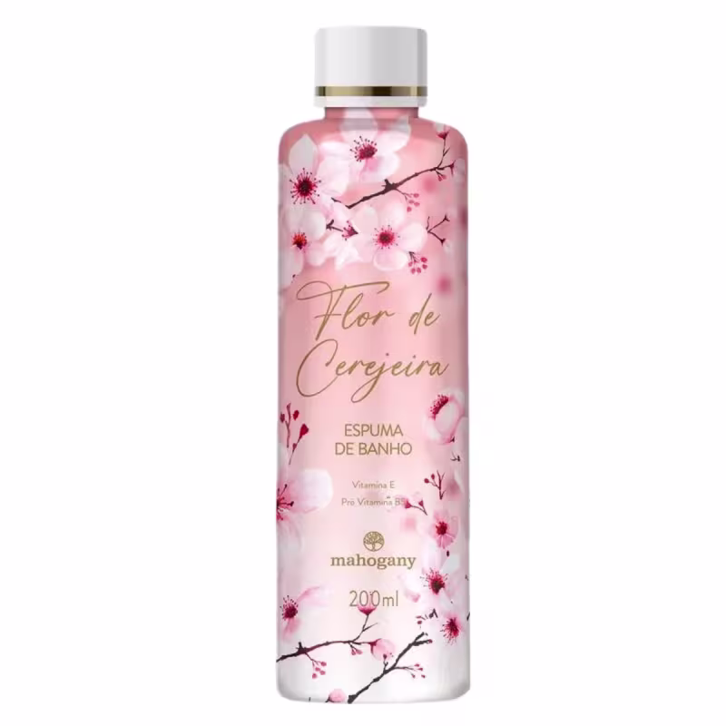 MAHOGANY ESPUMA DE BANHO FLOR DE CEREJEIRA 200ML