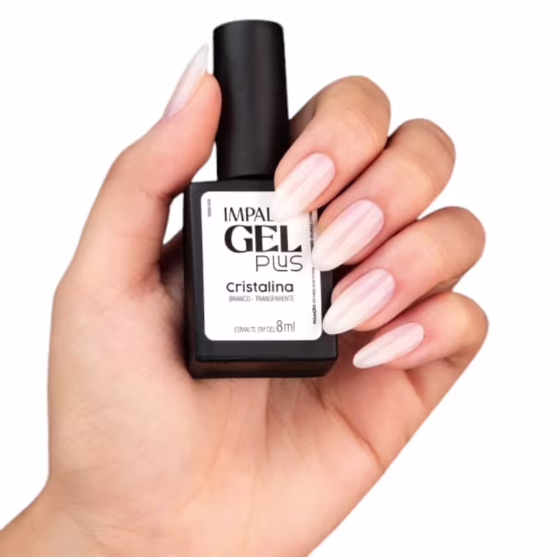 Esmalte Gel - Impala Gel Plus - Transparente - Cristalina