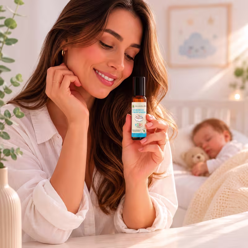 Blend Kids óleo Soninho profundo Roll-on - 10 ml Fórmula Exclusiva