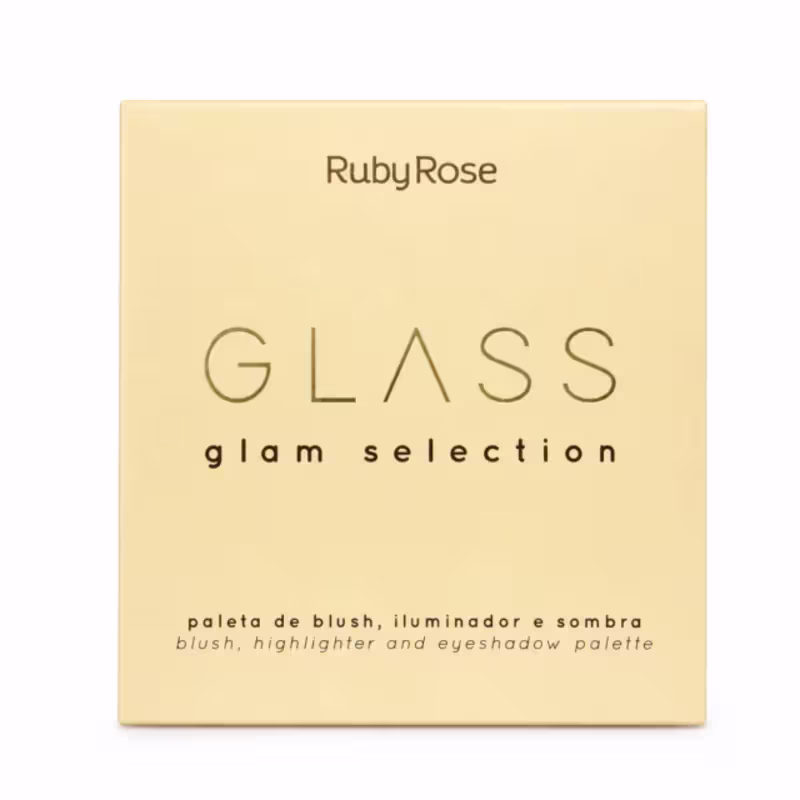 Paleta de Blush, Iluminador e Sombra Prestige - Glam Selection Ruby Rose