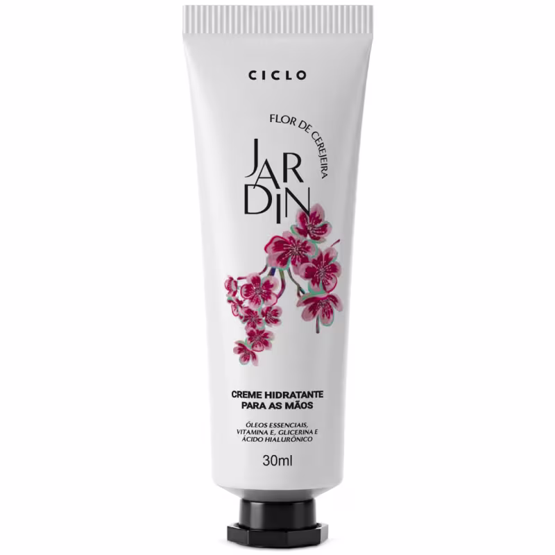 Creme Para Mãos Jardin - CICLO - Flor de Cerejeira