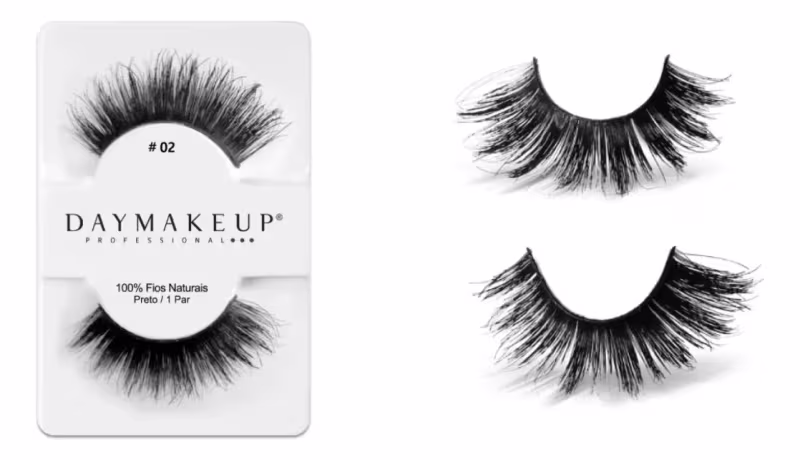 Cilios Postiço Human Hair #02 - Daymakeup