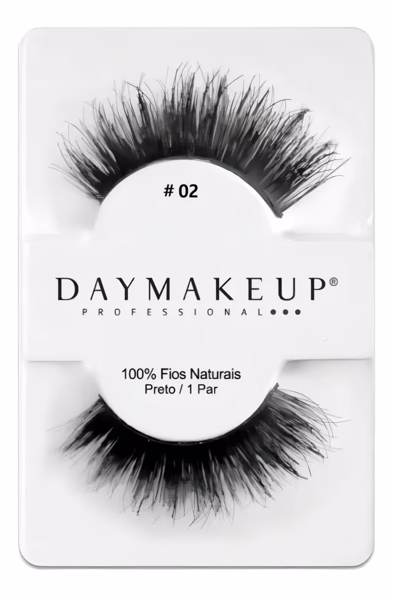 Cilios Postiço Human Hair #02 - Daymakeup
