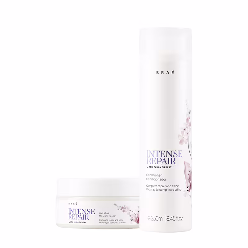 Braé Intense Repair by Ana Paula Siebert Máscara Condicionador (2 produtos)