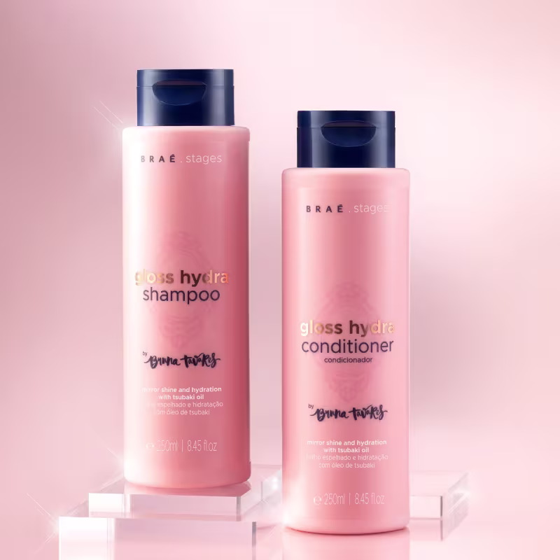 Kit Braé Stages by Bruna Tavares Gloss Hydra Hair Care Total (5 produtos)
