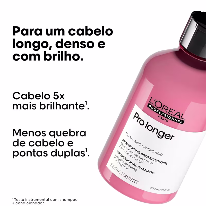Kit L'Oréal Professionnel Pro Longer Refil Shampoo Extra (2 unidades)