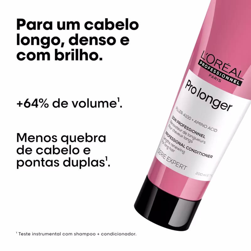 Kit L'Oréal Professionnel Pro Longer Duo Refil Oil (3 produtos)