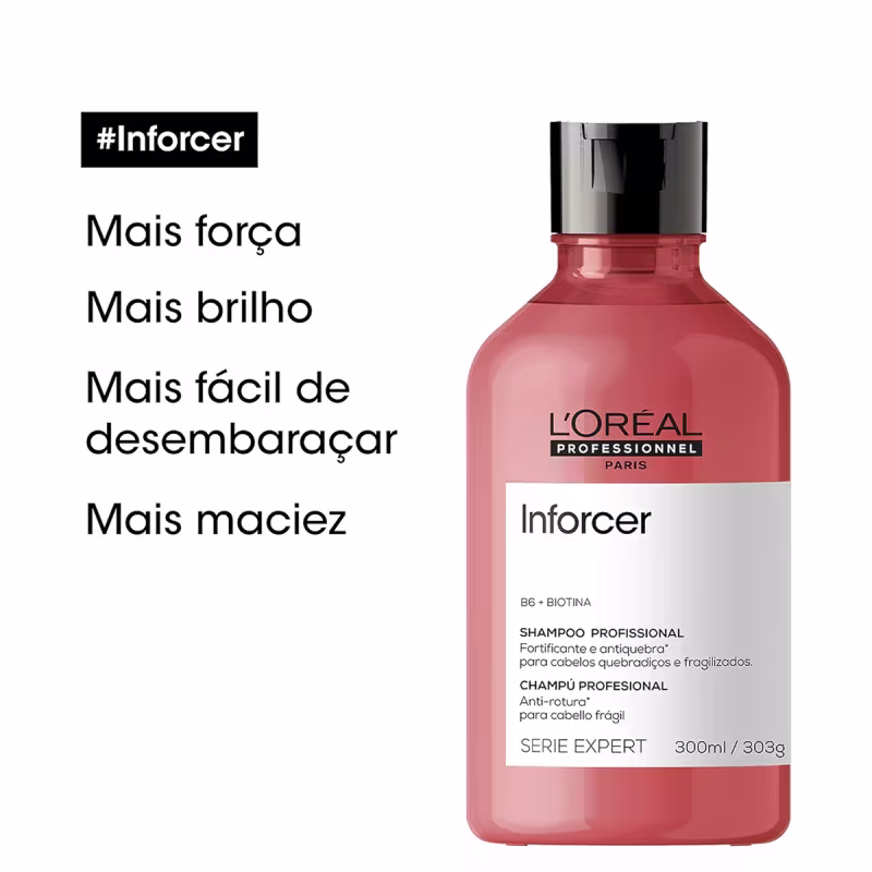Kit L'Oréal Professionnel Inforcer Repair Home Care Oil 30 (4 produtos)