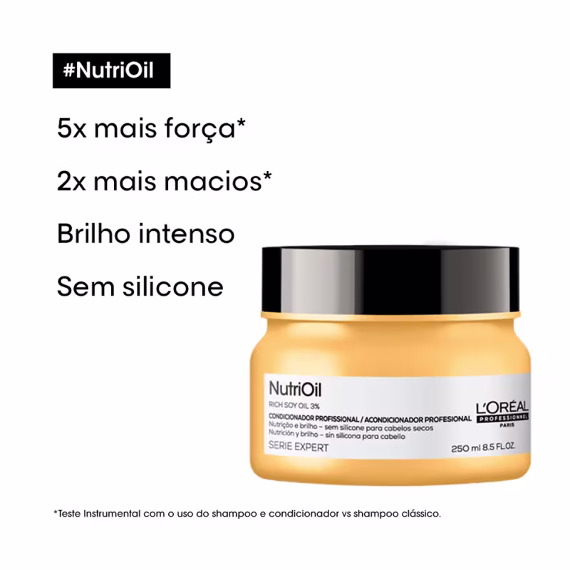 Kit L'Oréal Professionnel NutriOil Home Care (3 produtos)