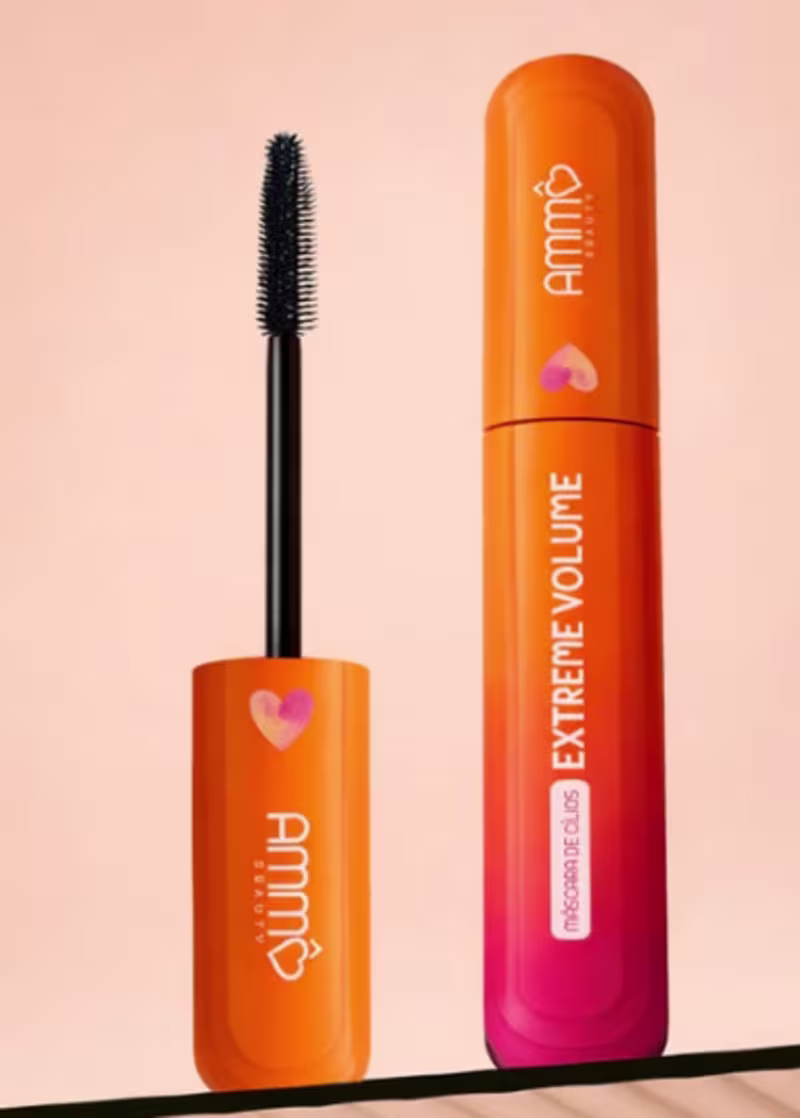 Mascára de Cílios Extreme Volume 10ml - Ammô Beauty