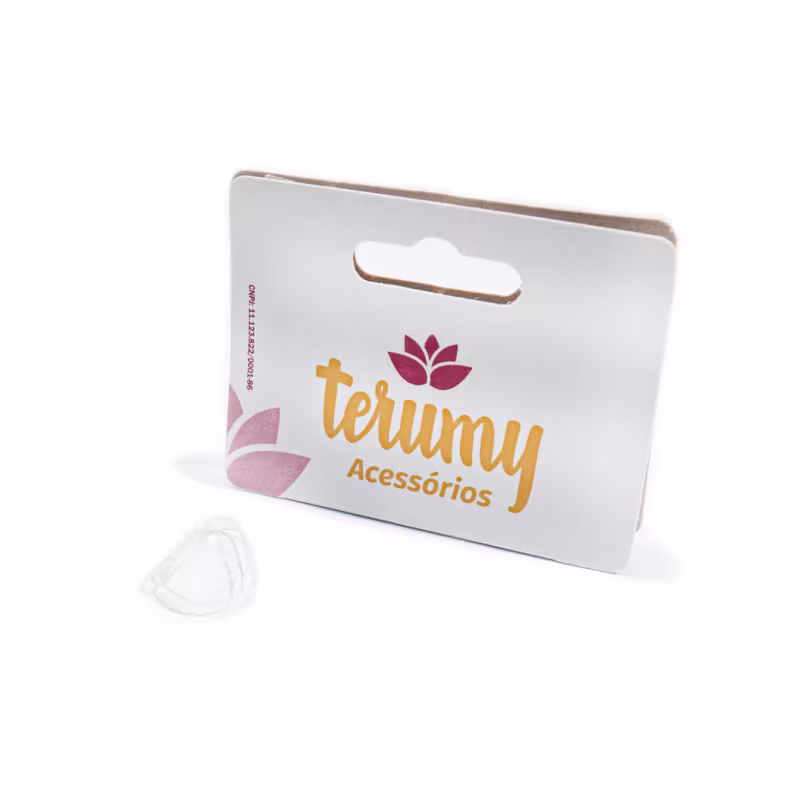 Elástico Silicone Grande Transparente Pacote 24x Aprox. 50 Unidades - Terumy Acessórios