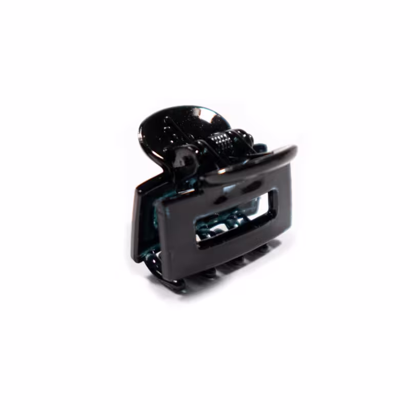 Piranha Retangular Preto E Tons De Marrom Pacote 12X3 Unidades - Terumy Acessórios
