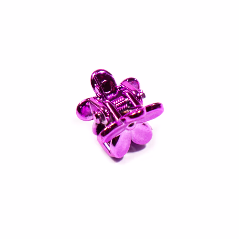 Mini Piranha Flor Cor Metalizada Pacote 12x8 Unidades - Terumy Acessórios