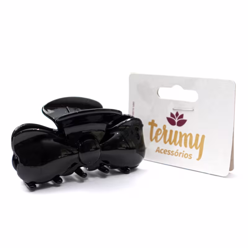 Piranha Laço Grande Preto Marrom Pacote 12x1 Unidade - Terumy Acessórios