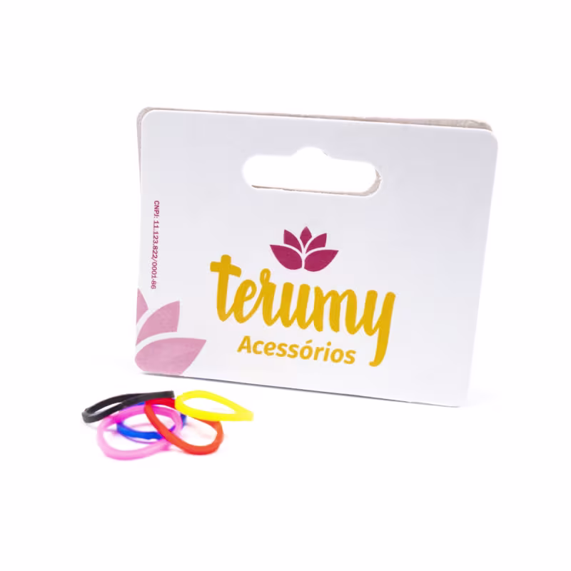 Silicone Grosso Colorido Aproximadamente Pacote 24x50 Unidades - Terumy Acessórios