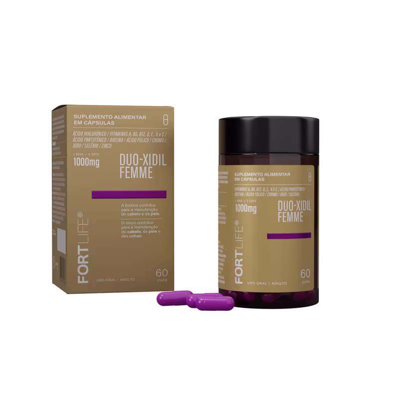 Duo-Xidil Femme 1000mg 60 Cápsulas FortLife