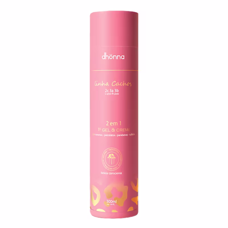 Kit Cachos Dhonna | Hidratação, Nutrição e Definição em 5 Produtos