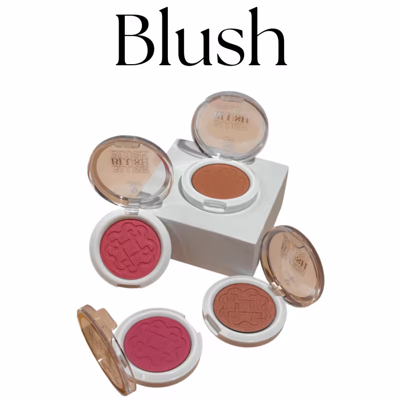 Blush Compacto Bitarra Beauty - cor GLOW DUST - Textura fina, macia e acabamento matte 5g