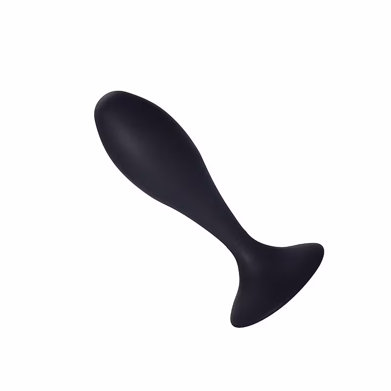 Plug Anal Sexy Import Silicone Preto, 1 produto.