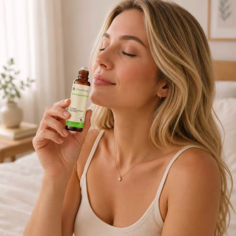 Blend óleo essencial Bergamota Roll-on 10 ml - Fórmula Exclusiva
