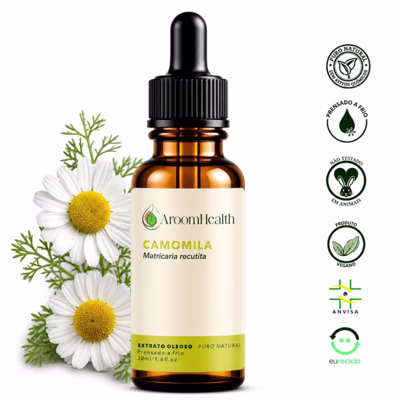 Óleo Natural de Camomila 30 ml