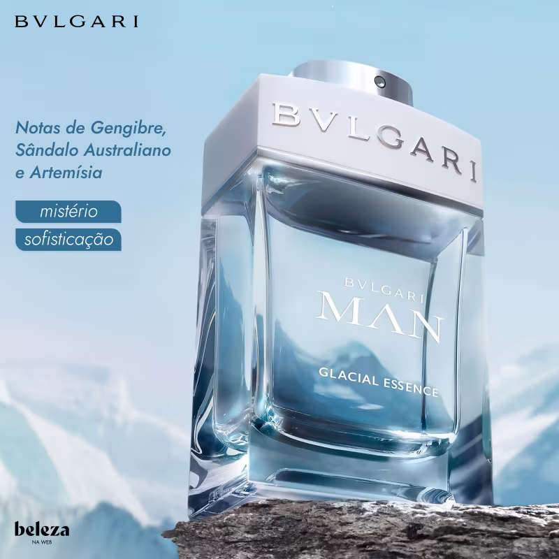 Bvlgari Man Glacial Essence Eau de Parfum - Perfume Masculino 100ml