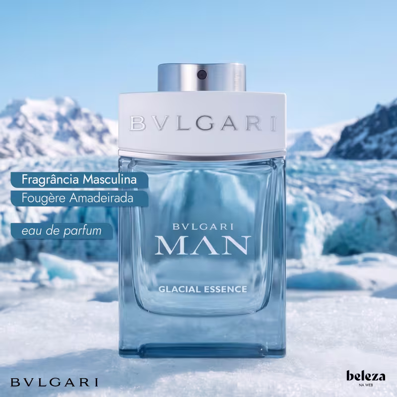 Bvlgari Man Glacial Essence Eau de Parfum - Perfume Masculino 100ml