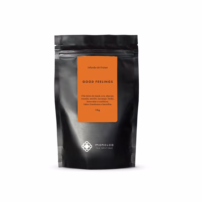 Chá Infusão de Frutas Good Feelings Moncloa Pouch 65g